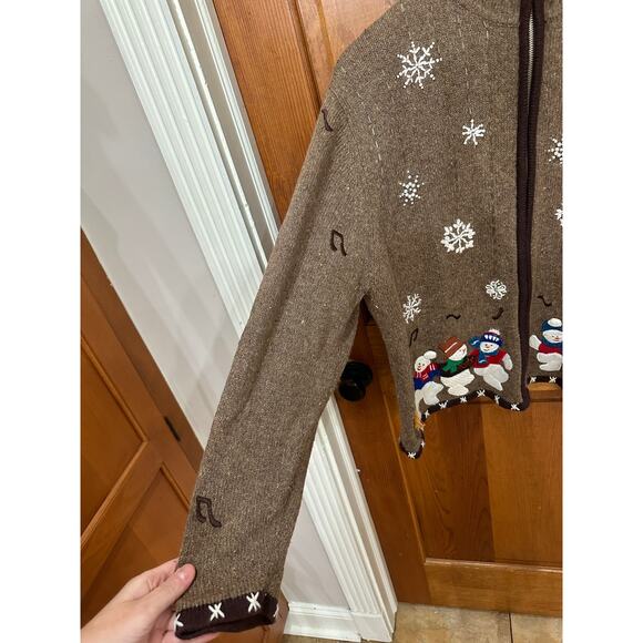 Vintage Snowman Sweater - Size XL - Picture 2 of 6